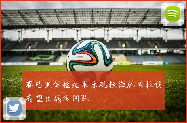 赛巴里体检结果乐观轻微肌肉拉伤有望出战法国队